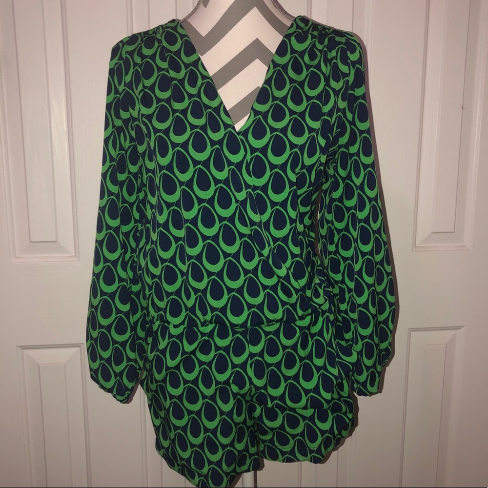 Macbeth Collection Long-sleeve Romper